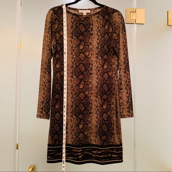 NWOT Michael Kors Dress Animal Print Polyester/Spandex. Size Small - Picture 5 of 9
